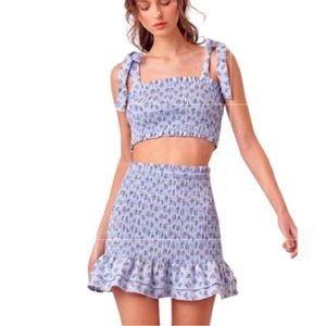 Storia skirt and top set. Size S. New without tags